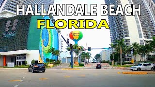 Manejando en Hallandale beach florida Estados Unidos Recorriendo la ciudad 82 [upl. by Elie]