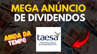 AGORA É OFICIAL NOVOS DIVIDENDOS DA TAESA PARA 2024  PREÇO TETO TAEE11 [upl. by Giamo581]