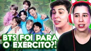 O BTS FOI PRO EXÉRCITO  React [upl. by Seko]