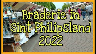 Braderie in Sint Philipsland The Netherlands 2022 [upl. by Guild581]