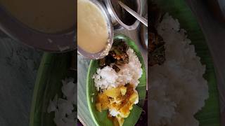 Lunch  Mullangi sambar Vendaika Poriyal trending youtubeshorts shortsfeed shorts lunch [upl. by Langsdon]