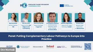 Putting Complementary Labour Pathways to Europe into Practice webinar DT4E Conference 2024 [upl. by Aramaj655]