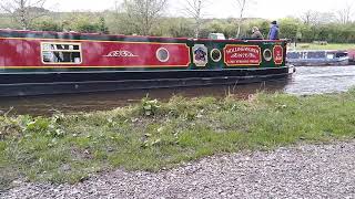 hollingworth cruising along peakforest canal highpeak canal narrowboat path view [upl. by Nwahsit856]