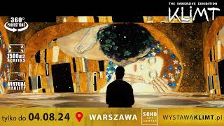 quotKLIMT â€“ The Immersive Exhibitionquot zostaje w Warszawie do 4 sierpnia [upl. by Kampmann160]