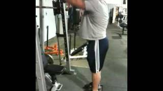 Eliteftscom  Exercise Index Standing Ab Crunches [upl. by Atela]