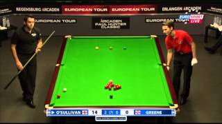 Ronnie OSullivan  Gerard Greene Full Match Snooker Paul Hunter Classic 2013  Final [upl. by Navanod220]