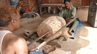 How to Wooden DHOOL Making with amazing skills [upl. by Anastas366]