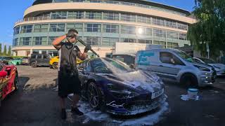 Yiannimize grand Tour Mclaren automobile carcleaning detailing yiannimize valet [upl. by Nyltiak666]