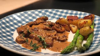 Recette d’escalopes de veau marsala [upl. by Neret]