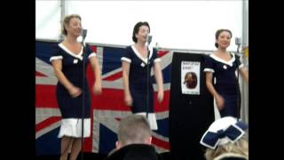 The D Day Darlings compilation performing at Crich Tramway Museum 1940s weekend [upl. by Hoem]