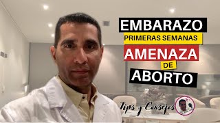 🤷🏽‍♀️Amenaza de aborto sangrado y síntomas del primer trimestre 😮 [upl. by Cynth]