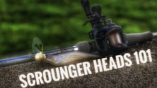 Ledge Fishing Tips Scrounger Jig Head Fishing [upl. by Magena342]