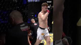 Marcel Grabinski KNEES his opponent into oblivion💥bravecf bravetv shorts mma [upl. by Drofnats296]