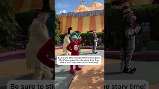 Islands of Adventure Dr Seuss Characters Tip [upl. by Nnairret]