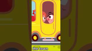 All aboard Wheels on the Bus  Binki Kids shorts [upl. by Bengt337]