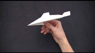 Trident paper airplane tutorial [upl. by Noside]