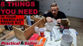 Fiberglass Boat Repair Kit Checklist [upl. by Airdnal]