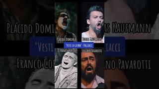 100 TENOR MAKE YOUR CHOICE opera tenor domingo kaufmann corelli pavarotti operasinger [upl. by Namwen]