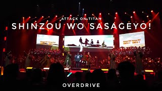 4K Shinzou wo Sasageyo  Attack on Titan  an Anime Symphony Overdrive Jakarta 2024 [upl. by Acinomed]