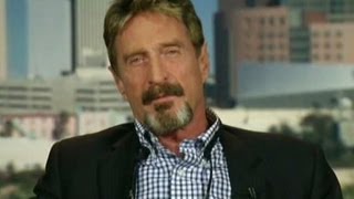 John McAfee Im Behind Edward Snowden [upl. by Fidel]