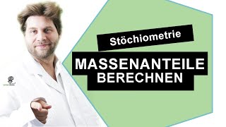 Massenanteile von Elementen in Verbindungen berechnen mit Beispiel  Chemie lernen 2021chemie [upl. by Ellenohs]