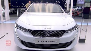 2019 Peugeot 508 SW Hybrid  Exterior And Interior Walkaround  2018 Paris Motor Show [upl. by Miksen]