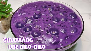 Creamy Ginataang Ube Bilobilo Recipe  Kunting Sangkap Pero Masarap  WAIS NA NANAY [upl. by Server]