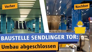 UBahnhof Sendlinger Tor Umbau abgeschlossen  Das sind die wichtigsten Neuerungen [upl. by Nulubez]