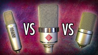 Neumann TLM 102 Unboxing Test Review Comparison RODE NT2a MXL 990 [upl. by Yevad]