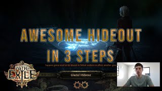 How to import Hideouts in Path of Exile 3 steps to having an amazing hideout Lets get a new home [upl. by Okiron]