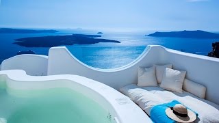 Luxury Villas in Santorini  BlueVillas Official Website [upl. by Kelleher186]