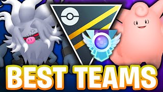 THE BEST 10 ULTRA LEAGUE TEAMS TO HIT LEGEND IN POKEMON GO  GO BATTLE LEAGUE [upl. by Langston]