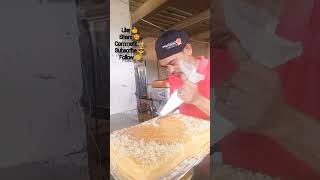 making yema cake heart disign❤️fypシ゚viral reelsvideo reels [upl. by Azaleah585]