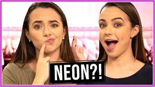 Merrell Twins NEON CHALLENGE  Closet Wars [upl. by Alset]