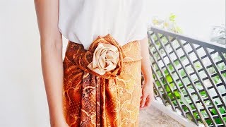 Kain Batik Tutorial 7 styles in 1 Batik [upl. by Varin]