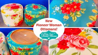 PIONEER WOMAN OTTOMANS MY FIRST FURNITURE PIECE ARE THEY WORTH THE PRICE WHAT DO I THINK OF THEM [upl. by Eillek38]