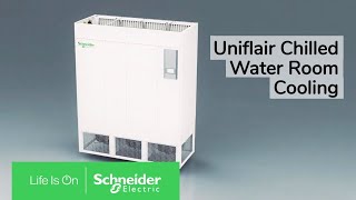 Uniflair Chilled Water Room Cooling Water at its Best Shape  Schneider Electric [upl. by Nareht362]