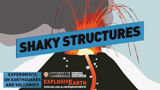 Shaky Structures  Experiments on Earthquakes and Volcanoes [upl. by Haden]