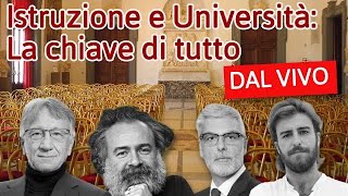 EVENTO su SCUOLA e UNIVERSITÀ con MICHELE BOLDRIN e BARBASOPHIA [upl. by Selokcin]