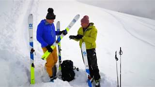 Marker Alpinist Tourenskibindung kurz getestet [upl. by Kinsley19]