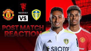 Leeds Vs Manchester United Match Reaction  MUFC LEEMUN [upl. by Philps]