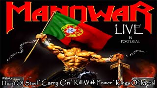 MANOWAR  LIVE IN PORTUGAL [upl. by Ahsatan]