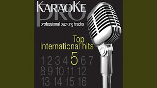 Lesson In Love Karaoke Version In the Style of Level 42 [upl. by Winfield]