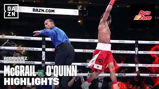 GIGANTIC UPSET  Peter McGrail vs JaRico OQuinn Fight Highlights [upl. by Llertnad]