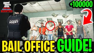 GTA Online BAIL OFFICE FULL Guide  Bounties MONEY Making BEST Locations amp MUCH MORE [upl. by Anifad]