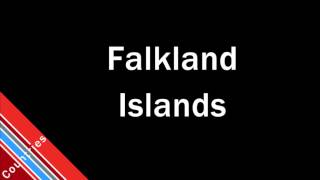 How to Pronounce Falkland Islands [upl. by Mame]