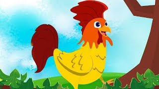 Murga Bole Kukdoo Koo  मुर्गा बोले कुकड़ू कू  Hindi Nursery Rhymes  Animal Sounds  Kids Rhymes [upl. by Eemaj991]