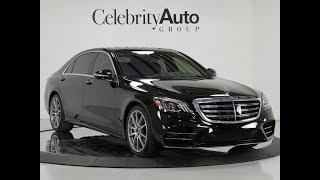 2020 MERCEDES BENZ S560 AMG LINE EXTERIOR PACKAGE 124K MSRP [upl. by Alameda]