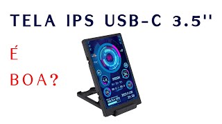 Tela Secundária IPS USBC de R65 do aliexpress É boa [upl. by Mozelle]