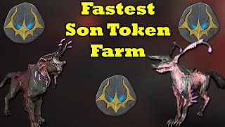 Warframe  Fastest Son Token Farming  Heart of Deimos Conservation Guide [upl. by Urba928]